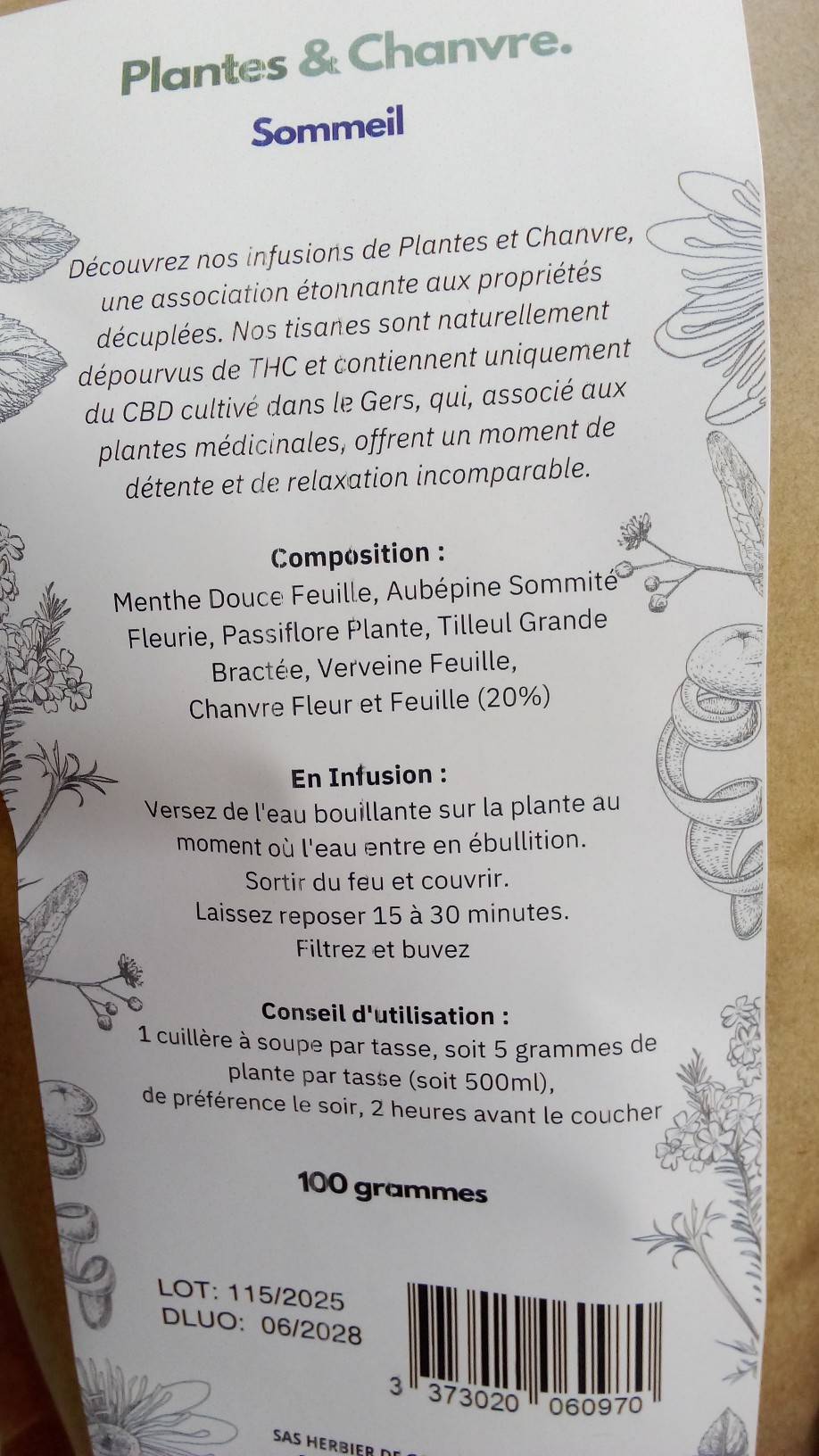  Tisane Sommeil