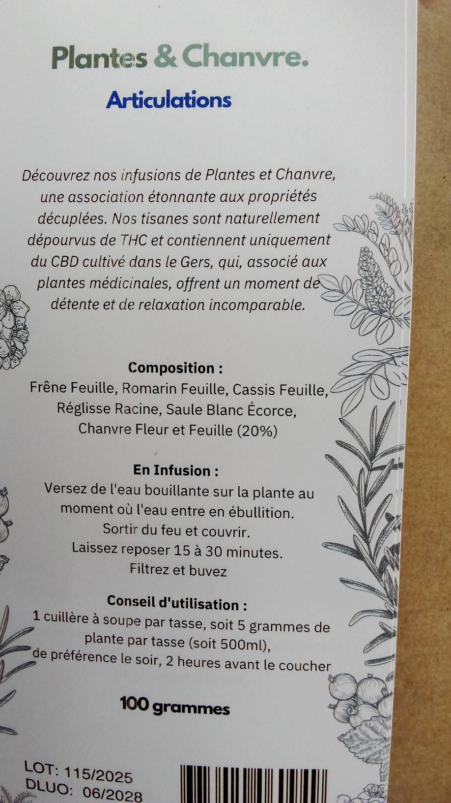  Tisane Articulation