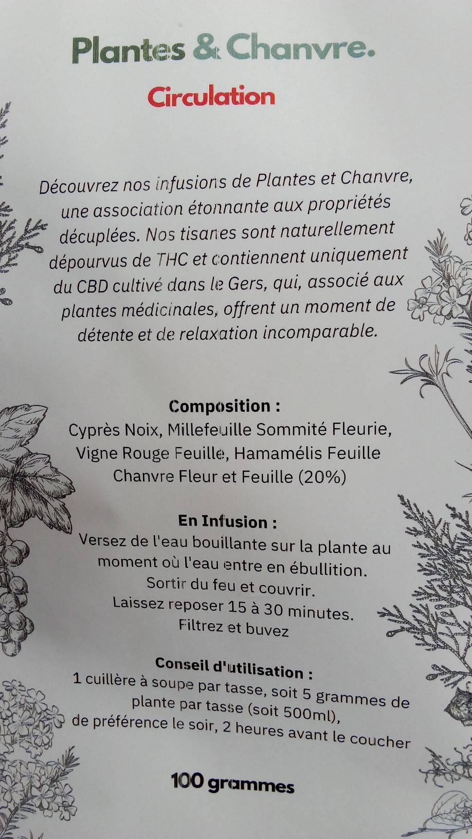 Tisane Circulation